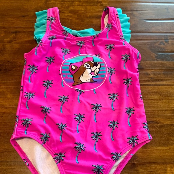 ☀️🌊Bucee’s Toddler Girl Swimsuit 3T - Picture 5 of 6